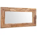 Miroir décoratif Teck 120x60 cm Rectangulaire