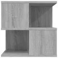 Table d'appoint Sonoma gris 40x40x40 cm Bois d'ingénierie