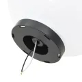 6 pcs Jeu de lampe boule à LED PMMA sphérique 20/30/40 cm