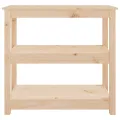 Table console 80x40x74 cm Bois massif de pin