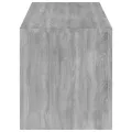 Meuble TV avec lumières LED sonoma gris 120x35x40 cm