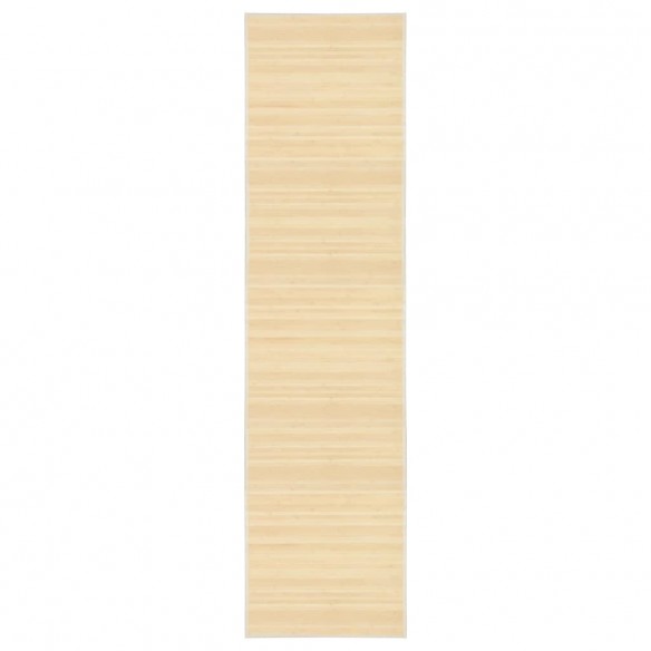 Tapis Bambou 80x300 cm Naturel