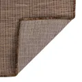 Tapis à tissage plat d'extérieur 200x280 cm Marron