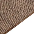 Tapis à tissage plat d'extérieur 200x280 cm Marron