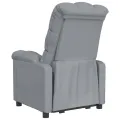 Fauteuil inclinable Gris clair Tissu