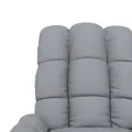 Fauteuil inclinable Gris clair Tissu