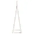 Porte-vêtements Blanc 100x45x150 cm Bois de pin massif