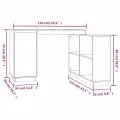 Bureau 110x50x75 cm Bois massif de pin