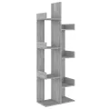 Bibliothèque 48x25,5x140 cm Sonoma gris Bois d'ingénierie
