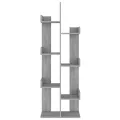 Bibliothèque 48x25,5x140 cm Sonoma gris Bois d'ingénierie