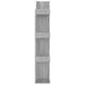 Bibliothèque 48x25,5x140 cm Sonoma gris Bois d'ingénierie