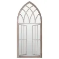 Miroir de jardin Sable 100x45cm Fer pour utilisation extérieure