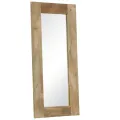 Miroir Bois massif de manguier 50 x 110 cm