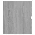 Armoire d'évier Sonoma gris 80x38,5x45 cm Bois d'ingénierie