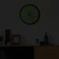 Horloge murale lumineuse Noir 30 cm