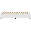 Cadre de lit sans matelas blanc 120x200 cm similicuir