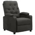 Fauteuil Gris foncé Tissu
