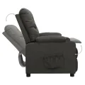 Fauteuil Gris foncé Tissu