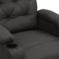 Fauteuil Gris foncé Tissu