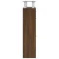 Armoire à chaussures Chêne marron 63x24x104cm Bois d'ingénierie