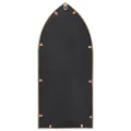 Miroir de jardin Sable 70x30 cm Fer pour utilisation extérieure
