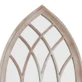 Miroir de jardin Sable 70x30 cm Fer pour utilisation extérieure