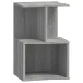 Tables de chevet 2 pcs Sonoma gris 35x35x55 cm Bois ingénierie