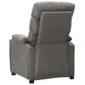 Fauteuil de massage Gris clair Tissu