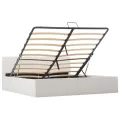 Cadre de lit avec rangement hydraulique Similicuir 160x200 cm