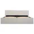 Cadre de lit avec rangement hydraulique Similicuir 160x200 cm