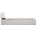 Cadre de lit avec rangement hydraulique Similicuir 160x200 cm
