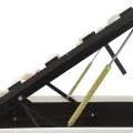 Cadre de lit avec rangement hydraulique Similicuir 160x200 cm
