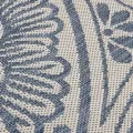 Tapis à tissage plat d'extérieur 120x170 cm Motif bleu