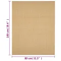 Tapis Sisal naturel 80x100 cm