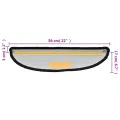 Tapis d'escalier 10 pcs 56x17x3 cm Noir
