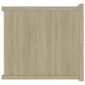 Table de chevet chêne sonoma 40x30x30 cm Bois d'ingénierie