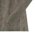 Dalles de plancher autoadhésives 4,46 m² 3mm PVC gris et marron