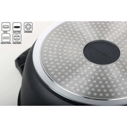 Pan Royalty Line Zwart Ø 20 cm 26 x 26 x 9 cm 2 L 1,5 Kg 2