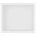 Meuble TV suspendu Blanc 100x30x26,5 cm Bois d’ingénierie