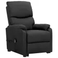 Fauteuil Gris foncé Tissu
