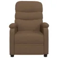 Fauteuil inclinable Marron Tissu