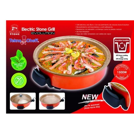 Grill Bepro Naranja 38 x 38 x 9 cm 2