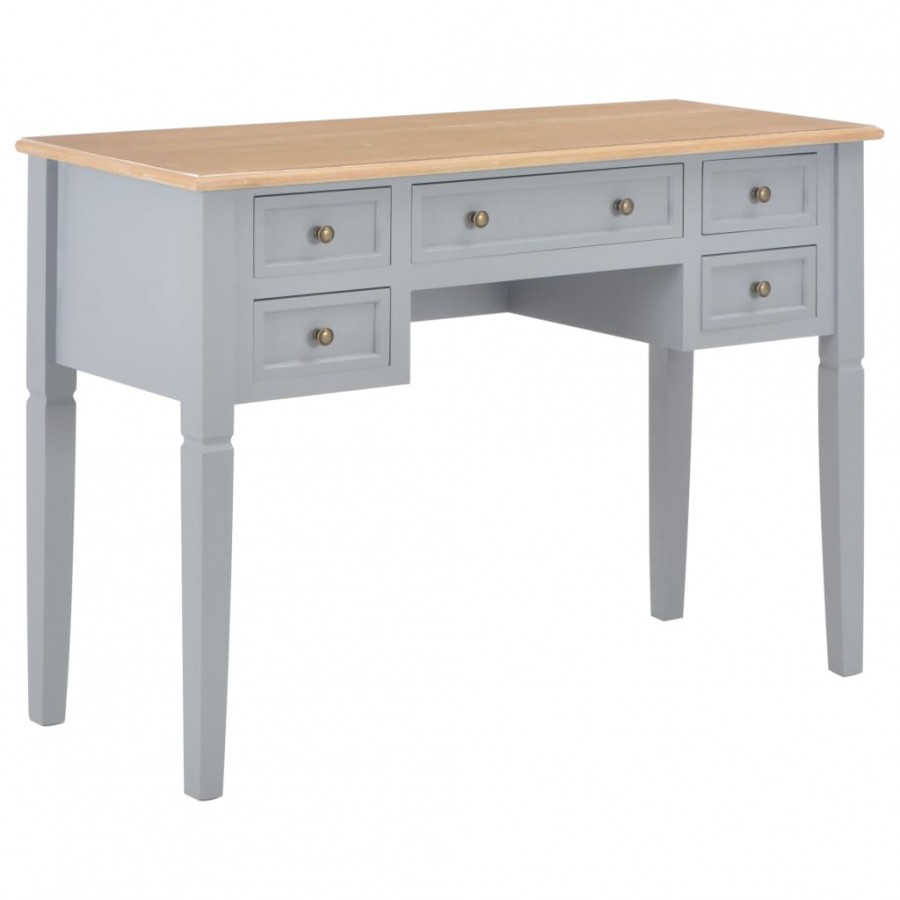 Bureau Gris 109,5 x 45 x 77,5 cm Bois