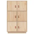 Buffet haut 67x40x108,5 cm Bois massif de pin