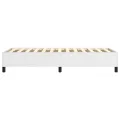 Cadre de lit sans matelas blanc 100x200 cm similicuir