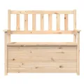 Banc 112,5x51,5x96,5 cm Bois de pin massif