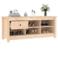 Armoire à chaussures 110x38x45,5 cm Bois de pin massif