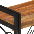 Bibliothèque à 3 niveaux 60x30x80cm Bois de récupération massif