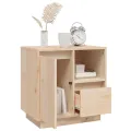 Table de chevet 50x34x50 cm Bois de pin massif