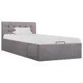 Cadre de lit à rangement hydraulique sans matelas 100x200 cm